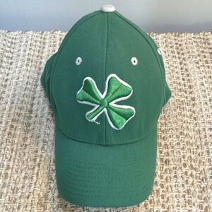 Zephyr Notre Dame Fighting Irish Green Clover Z Fit Cap Hat Size M/L